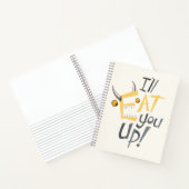 Carnet Graphisme Je vais te manger (Intérieur)