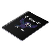 Carnet Graphisme Rétro F-Caw-F (Côté gauche)