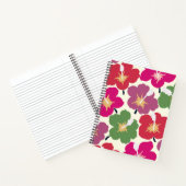 Carnet Gras Fleurs Scribbles Multicolores (Intérieur)