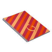 Carnet Gras framboises rouges, orange et brindilles (Côté Droit)