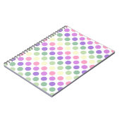 Carnet Gras Genderfae Fierté Drapeau Couleurs À petits po (Côté gauche)