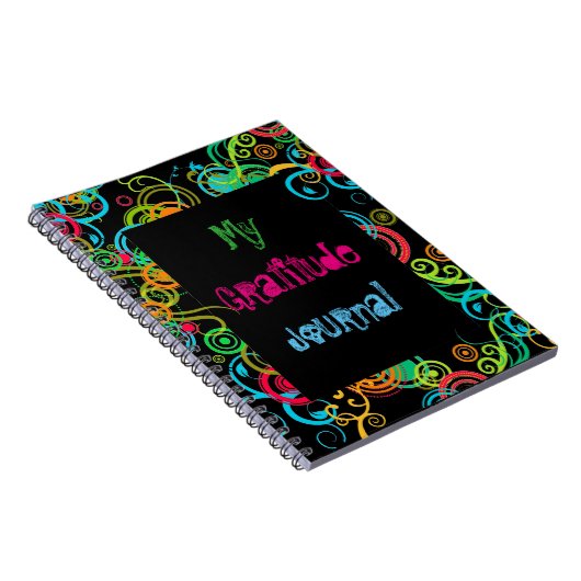 Carnet Gratitude en spirale (Côté Droit)