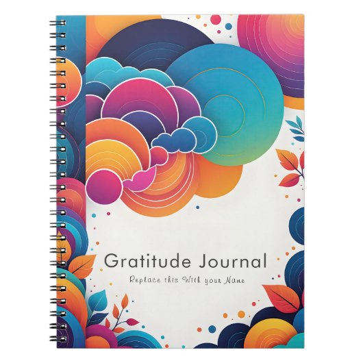 Carnet Gratitude personnalisé (Devant)