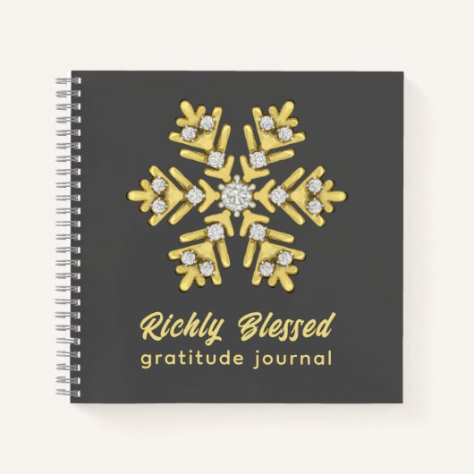 Carnet gratitude très bénie (Devant)