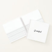 Carnet Gratuit blanc coutume écriture décontractée gratit (Intérieur)