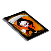 Carnet Grave couche Cartoon Bouteille d'eau (Côté Droit)