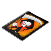 Carnet Grave couche Cartoon Bouteille d'eau (Côté gauche)