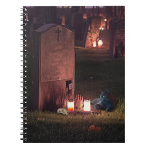 Carnet Grave Un cimetière gothique Ordinateur portabl