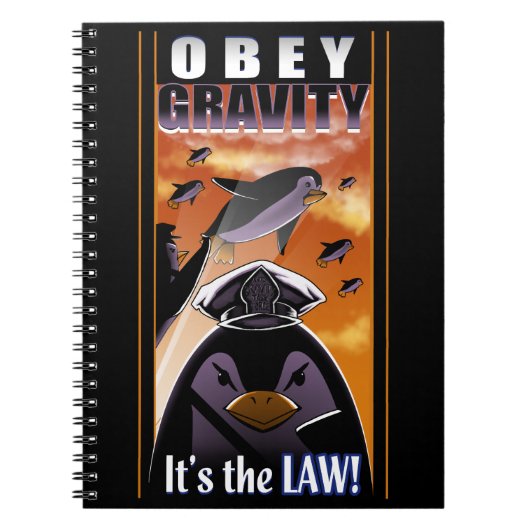 Carnet Gravité de l'obéissance (Devant)