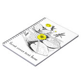 Carnet Gravure de nénuphars (Côté gauche)