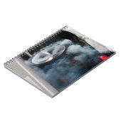 Carnet Gravure de voiture noire (Côté gauche)