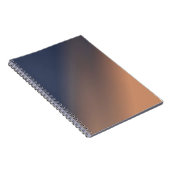 Carnet Gray-blue et beige. (Côté Droit)