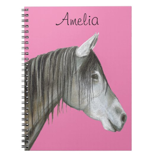 Carnet Gray Horse (Devant)