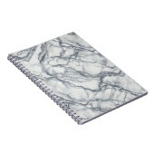 Carnet Gray & Marbre blanc Chic Look Glamor (Côté Droit)