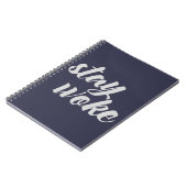 Carnet Gray Stay Woke (Côté gauche)