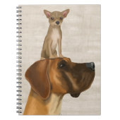 Carnet Great Dane et Chihuahua 2 (Devant)