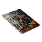 Carnet Great Dane Halloween Éffrayant (Côté Droit)