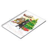 Carnet Great dane merry christmas (Côté gauche)