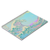 Carnet Great Wave Pastel (Côté gauche)