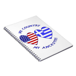Carnet Grèce / Ancêtres de pays USA
