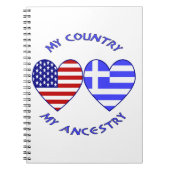 Carnet Grèce / Ancêtres de pays USA (Devant)