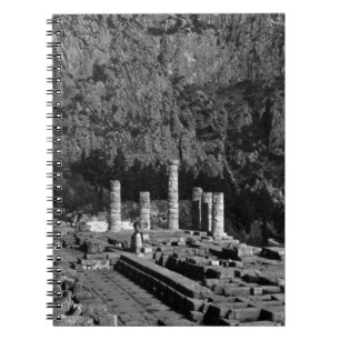 Carnet Grèce Delphi Apollo Temple 1970