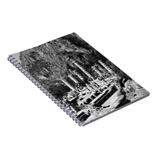 Carnet Grèce Delphi Apollo Temple 1970 (Côté Droit)