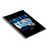 Carnet Grèce Grec Vacances Europe Voyage (Côté Droit)