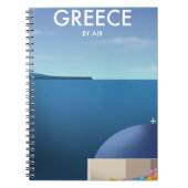 Carnet Grèce par avion (Devant)
