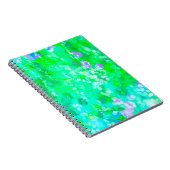 Carnet Green Bokeh 92015 (Côté Droit)