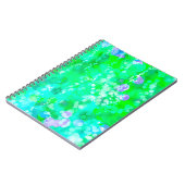 Carnet Green Bokeh 92015 (Côté gauche)