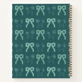 Carnet Green Bows Photo Graduation Guest Book (Dos)