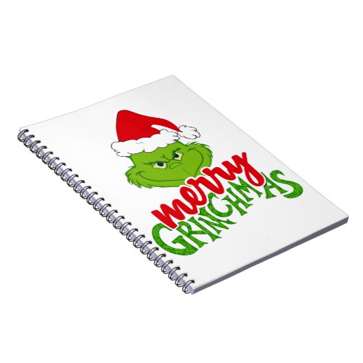 Carnet Green Christmas Creature with Winter Elements (Côté Droit)