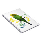 Carnet Green English Budgie (Côté Droit)