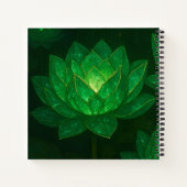 Carnet Green Fairy Botanical Fantasy Nature Floral (Dos)