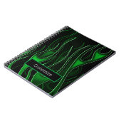 Carnet Green Flames (Côté gauche)