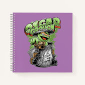 Carnet Green Garbage Monster  (Devant)