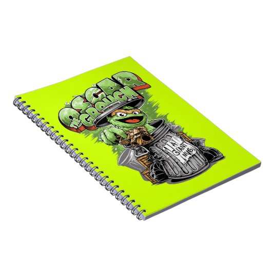 Carnet Green Garbage Monster  (Côté Droit)