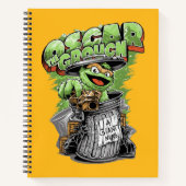 Carnet Green Garbage Monster  (Devant)