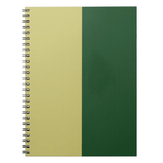 Carnet Green & Green CUSTOM University (Devant)
