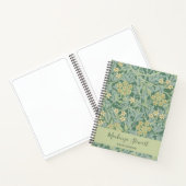 Carnet Green Jasmine Floral Pattern Sketchbook (Intérieur)