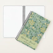 Carnet Green Jasmine Floral Pattern Sketchbook (À l'intérieur)