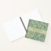 Carnet Green Jasmine Floral Pattern Sketchbook (Intérieur)