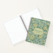 Carnet Green Jasmine Floral Pattern Sketchbook (Intérieur)
