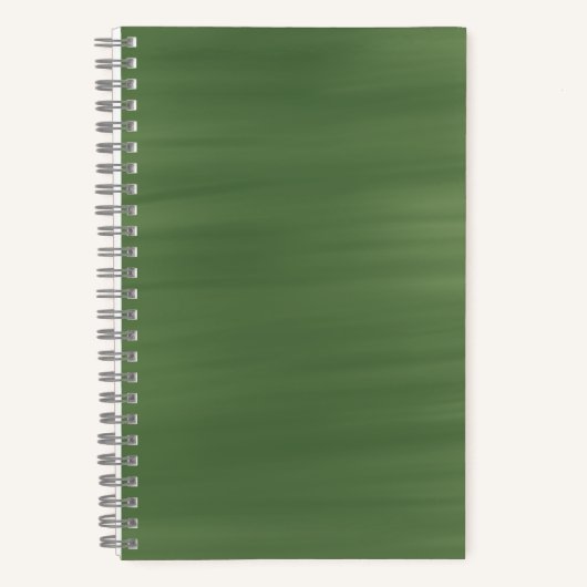 Carnet Green Notebook– Stylish Journa (Recto)