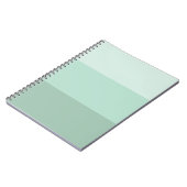 Carnet Green ombre (Côté gauche)