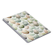 Carnet Green Pebbles Stones Rocks Serenity (Côté Droit)