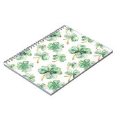 Carnet Green Shamrock St. Patrick's Day (Côté gauche)
