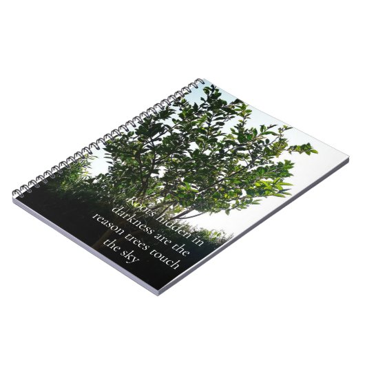 Carnet Green Tree Quote Notebook (Côté gauche)