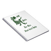 Carnet Green Trex le Boss Dino (Côté Droit)